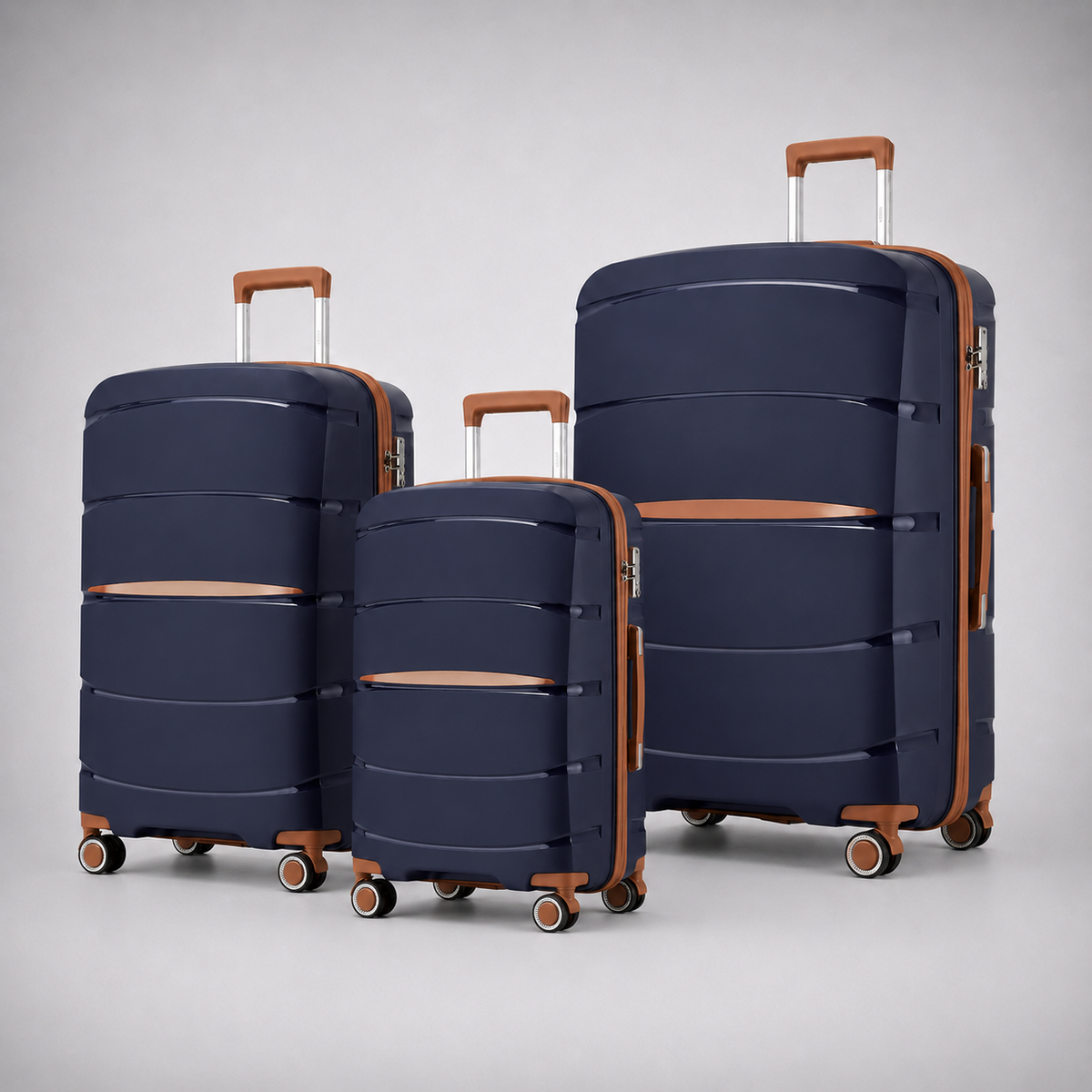 Set de valises rigides 3 pièces - RIVA